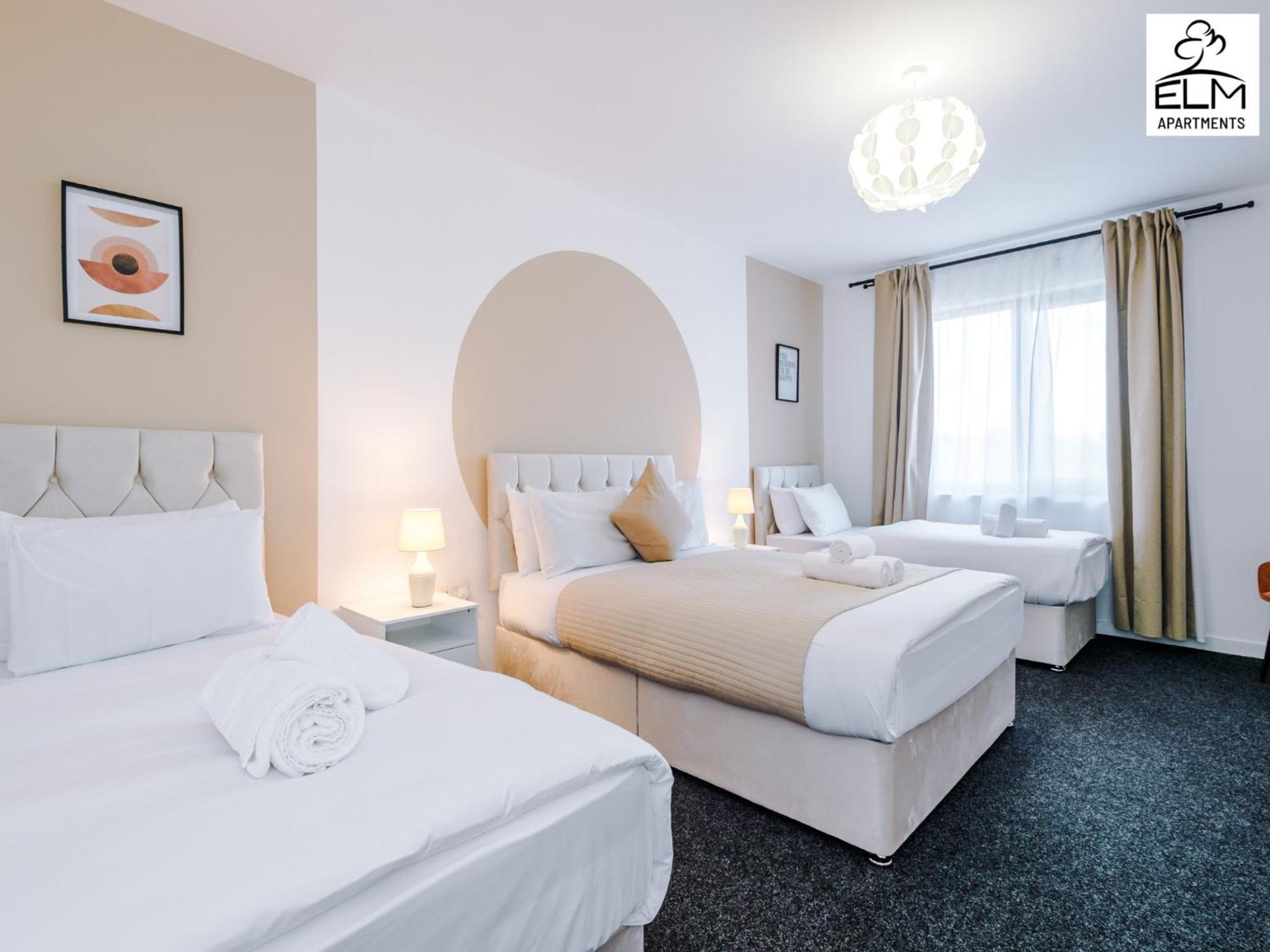 Elm Aparthotel , Collection Of Apartments Available Near Media City , Free Parking Manchester Exterior photo